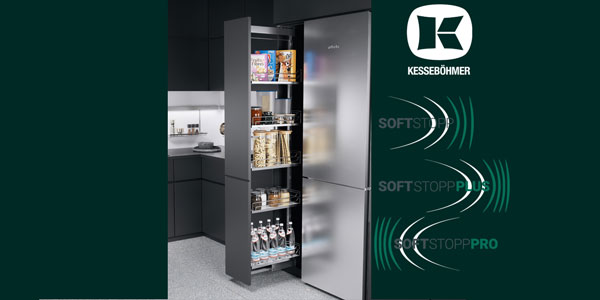 SoftStopp — для плавной остановки, бесшумного закрытия и открытия Kessebohmer в Красноярске