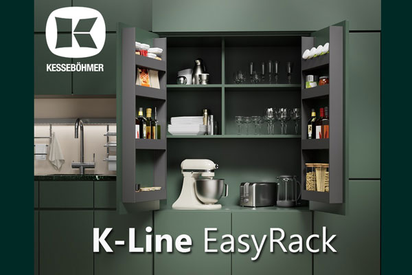 K-Line EasyRack дверная полка для высоких шкафов Kessebohmer в Красноярске K-Line EasyRack дверная полка для высоких шкафов Kessebohmer в Красноярске
